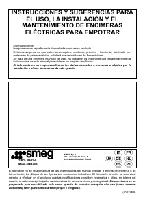 Manual de uso Smeg SE435S Placa