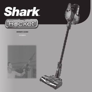 Manual Shark HV300UK Rocket Light Vacuum Cleaner
