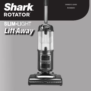 Manual Shark NV340UKV Lift-Away Vacuum Cleaner