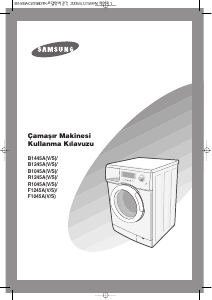 Kullanım kılavuzu Samsung B1045A Çamaşır makinesi