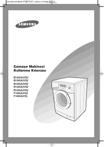 Kullanım kılavuzu Samsung F1045A Çamaşır makinesi