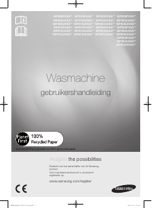 Handleiding Samsung WF805P4SAWQ Wasmachine