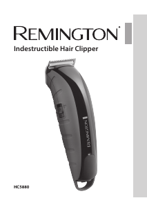 Mode d’emploi Remington HC5880 Tondeuse