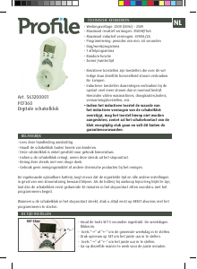 Handleiding Profile PCF-360 Schakelklok