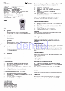 Handleiding Profile PR-19 Schakelklok