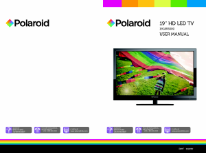 Manual Polaroid 19GSR3000 LED Television