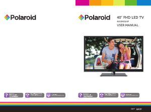 Manual Polaroid 40GSR3100F LED Television