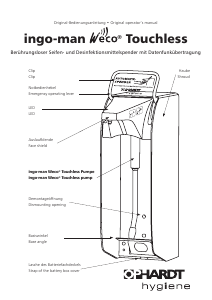 Handleiding Ophardt ingo-man Weco Touchless Zeepdispenser