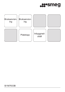 Bruksanvisning Smeg SI1M7633B Häll