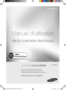 Mode d’emploi Samsung NV6786BPZSR Four