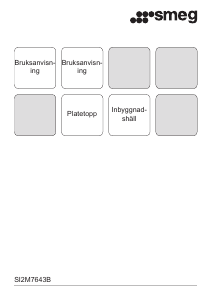 Bruksanvisning Smeg SI2M7643B Häll