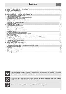 Manuale Smeg SI3321B Piano cottura