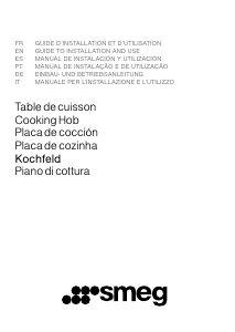 Manuale Smeg SI4631CB Piano cottura