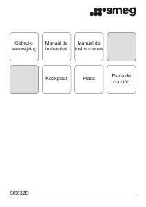 Manual Smeg SI5632D Placa