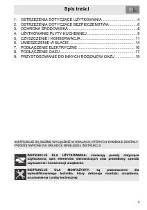 Instrukcja Smeg SPR864RAGH Płyta do zabudowy