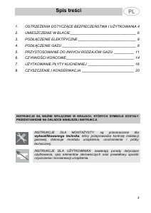 Instrukcja Smeg SRV532LG3 Płyta do zabudowy