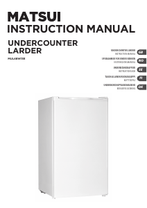 Manual Matsui MUL48W13E Refrigerator