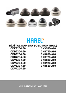 Kullanım kılavuzu Karel CKD820-A60 IP Kamerası