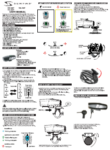 Manual Serfas TSL-950F Bicycle Light