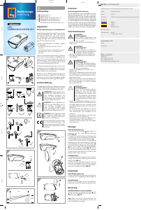 Bedienungsanleitung Bikemate 22205 Fahrradlampe