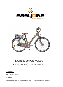 Mode d’emploi Easybike Easyurban Vélo électrique