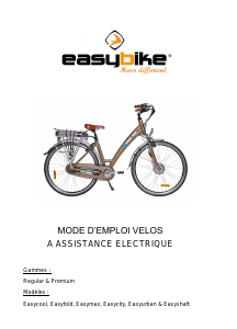 Mode d’emploi Easybike Easycool Vélo électrique