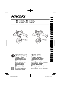 Brugsanvisning Hikoki DS 14DSDL Bore-skruemaskine