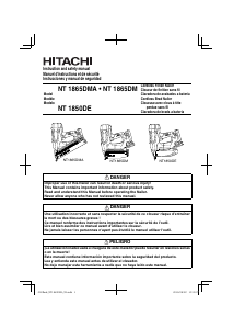 Manual Hitachi NT 1865DMA Nail Gun