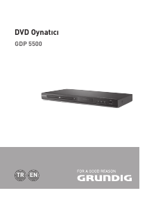 Kullanım kılavuzu Grundig GDP 5500 DVD oynatıcısı