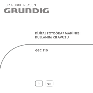 Handleiding Grundig GSC 110 Digitale camera