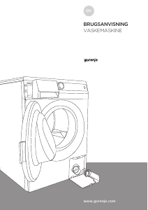 Brugsanvisning Gorenje WE7543 Vaskemaskine