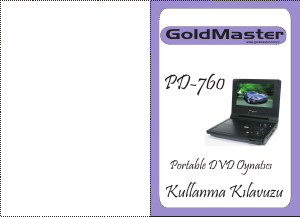 Kullanım kılavuzu Goldmaster PD-760 DVD oynatıcısı