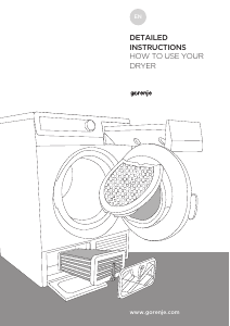 Handleiding Gorenje D744B Wasdroger