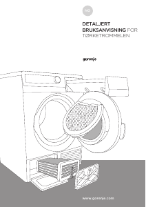 Bruksanvisning Gorenje D754BJ Tørketrommel