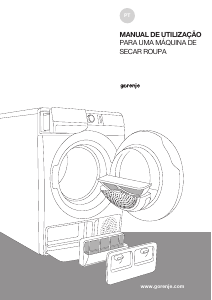 Manual Gorenje DA92IL Máquina de secar roupa