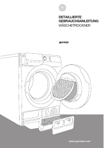 Bedienungsanleitung Gorenje DE72 Trockner