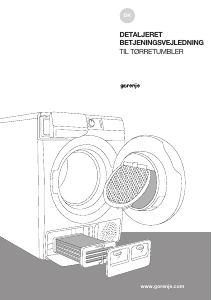 Brugsanvisning Gorenje DE7B Tørretumbler