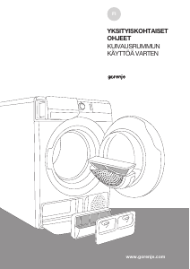 Käyttöohje Gorenje DE82ILB/G Kuivausrumpu