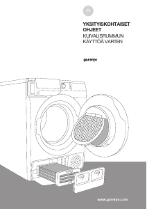 Käyttöohje Gorenje DP1E8B Kuivausrumpu