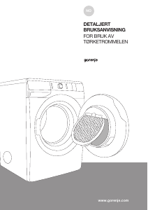 Bruksanvisning Gorenje DP7C Tørketrommel