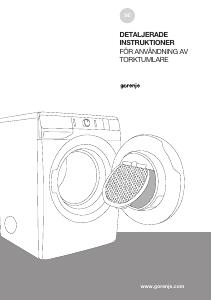 Bruksanvisning Gorenje DP7C Torktumlare