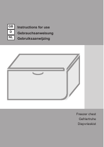 Handleiding Gorenje FHE151W Vriezer