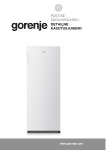 Kasutusjuhend Gorenje FN4171CW Sügavkülmik