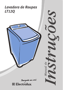 Manual Electrolux LT12Q Máquina de lavar roupa
