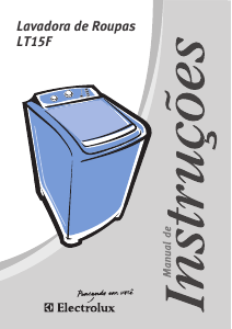 Manual Electrolux LT15F Máquina de lavar roupa