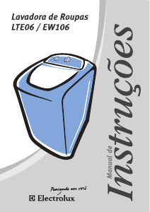 Manual Electrolux LTE06 Máquina de lavar roupa
