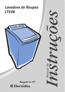 Manual Electrolux LTE08 Máquina de lavar roupa