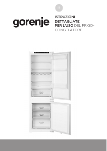 Manuale Gorenje NRKI-ORA Frigorifero-congelatore
