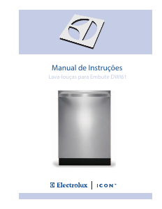 Manual Electrolux DWI61 Máquina de lavar louça