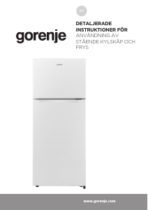 Bruksanvisning Gorenje RF3121PW4 Kyl-frys